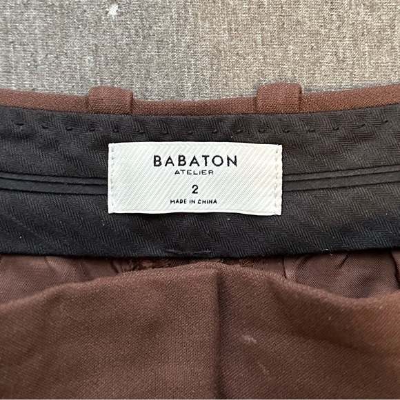 Aritzia Babaton Pleated Pant - Picture 4 of 4